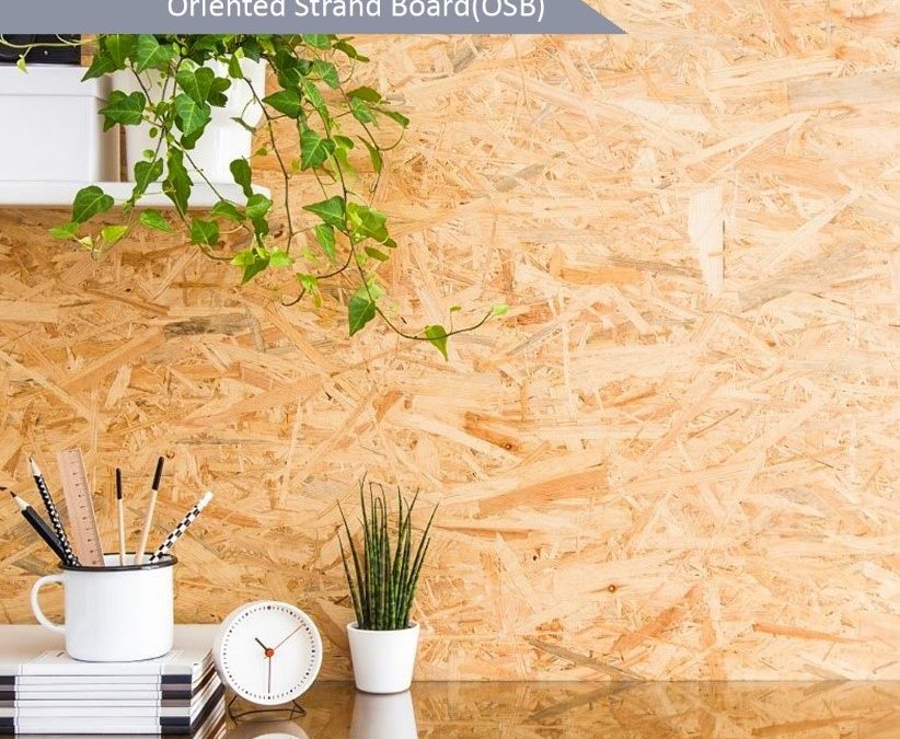Bring a unique and stylish look to your spaces with Oriented Strand Board
